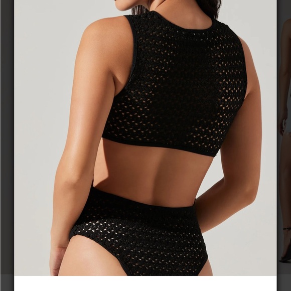 Astr The Label Black Bodysuit New With Tags - Picture 5 of 9